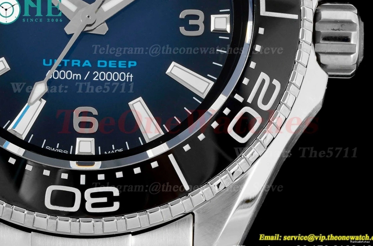 Blue Ocean SS Dial A2824 Deep 45.5mm TF SS Ultra Planet Gradient 0211